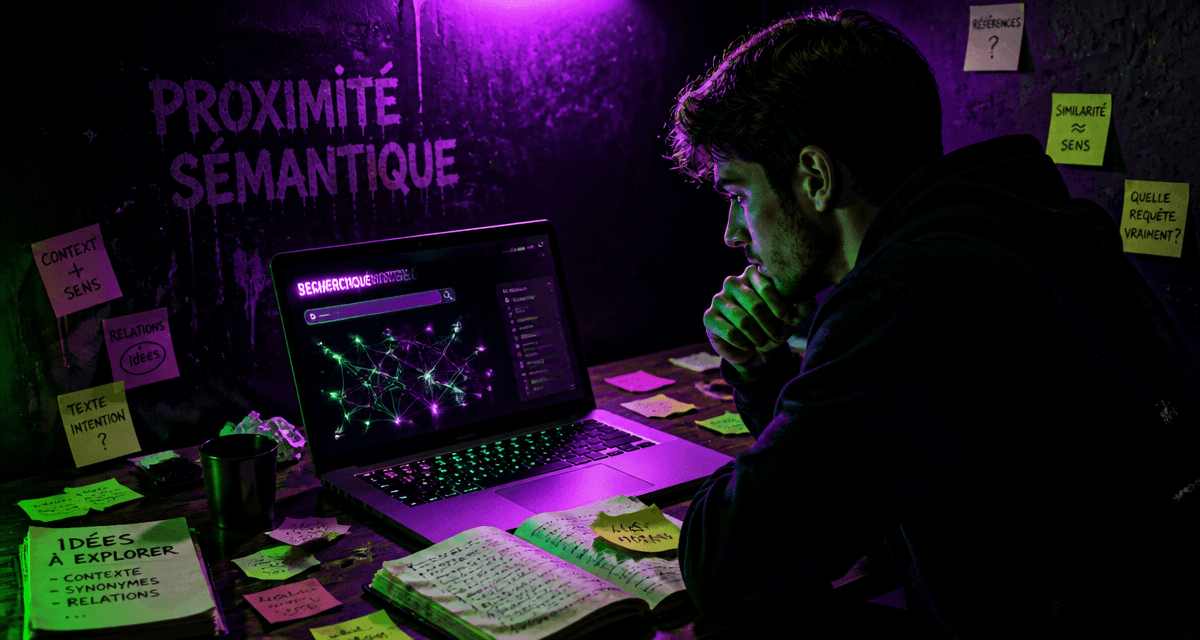 cemantik solution interface recherche proximité sémantique