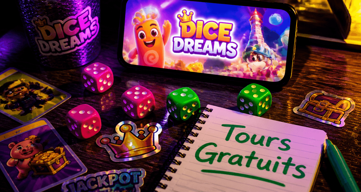 dice dreams tour gratuit dés et jeu mobile