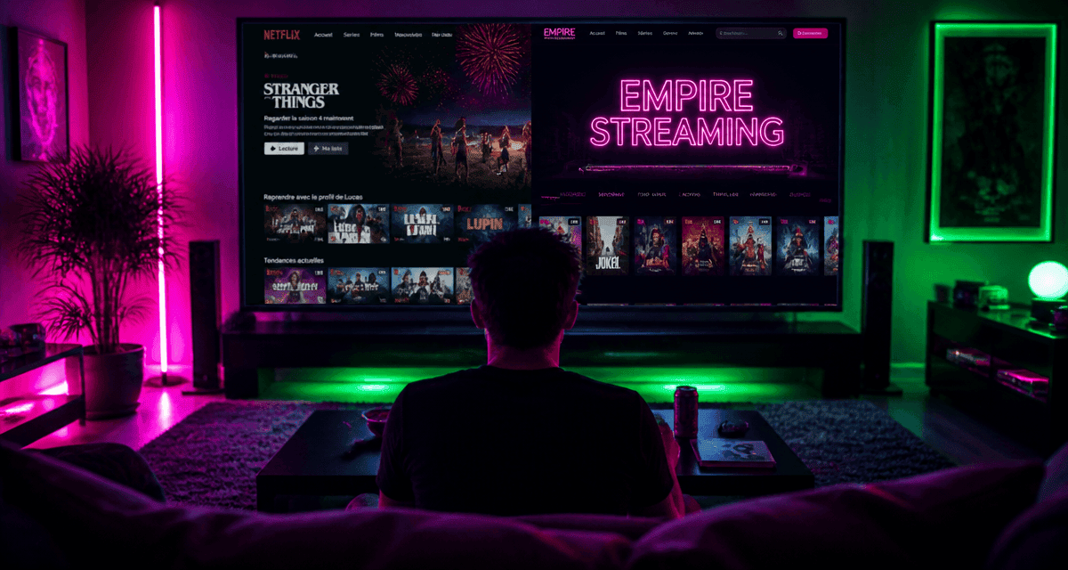 Empire Streaming avis salon interface streaming