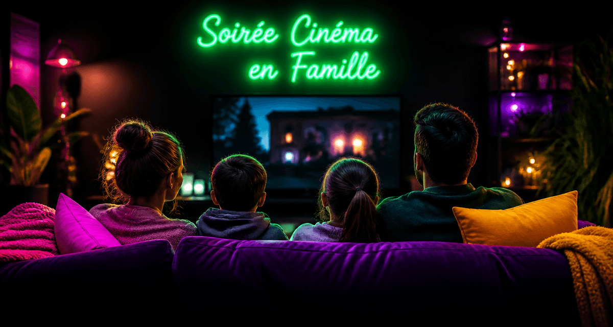 film comique à regarder en famille 2024 canapé salon