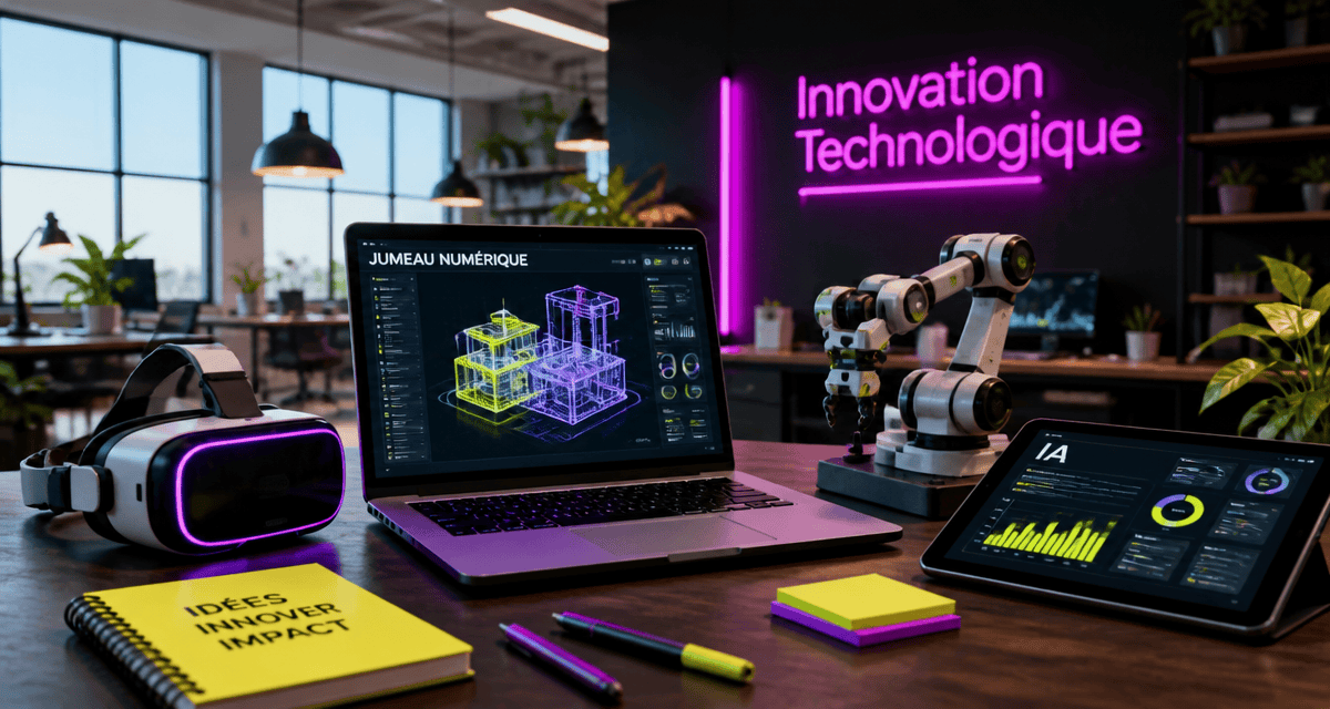 innovation technologique open space moderne