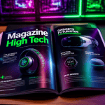Magazine high tech, gadgets et tablette