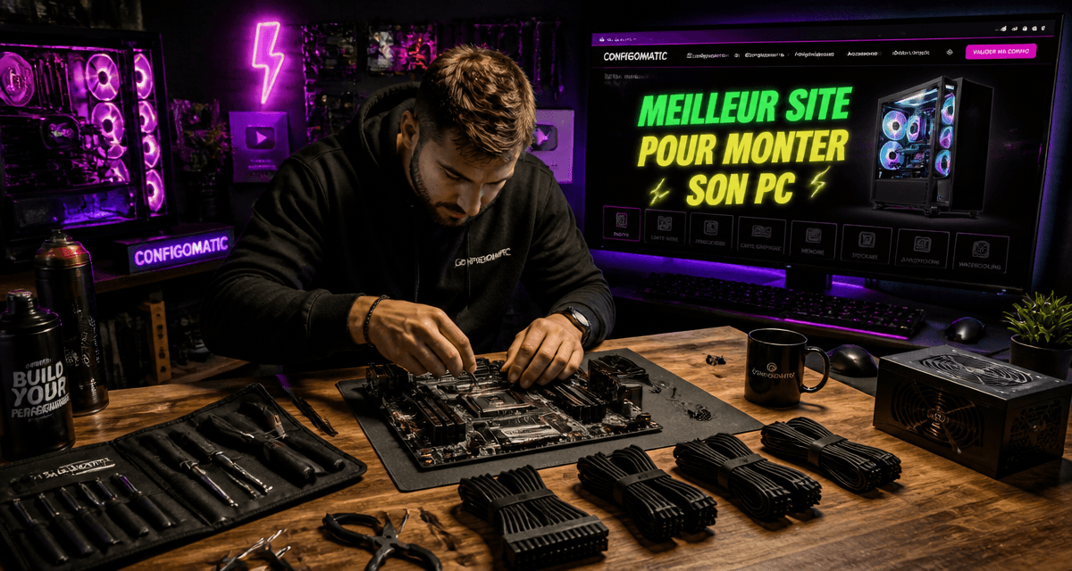 meilleur site pour monter son pc atelier