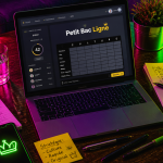 Petit bac ligne interface sur ordinateur