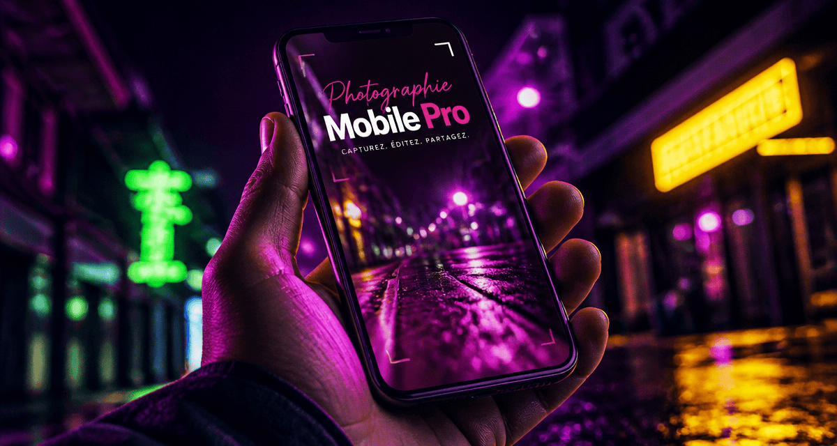 photographe smartphone effet bokeh urbain