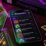 pocardex sur smartphone avec cartes pokémon