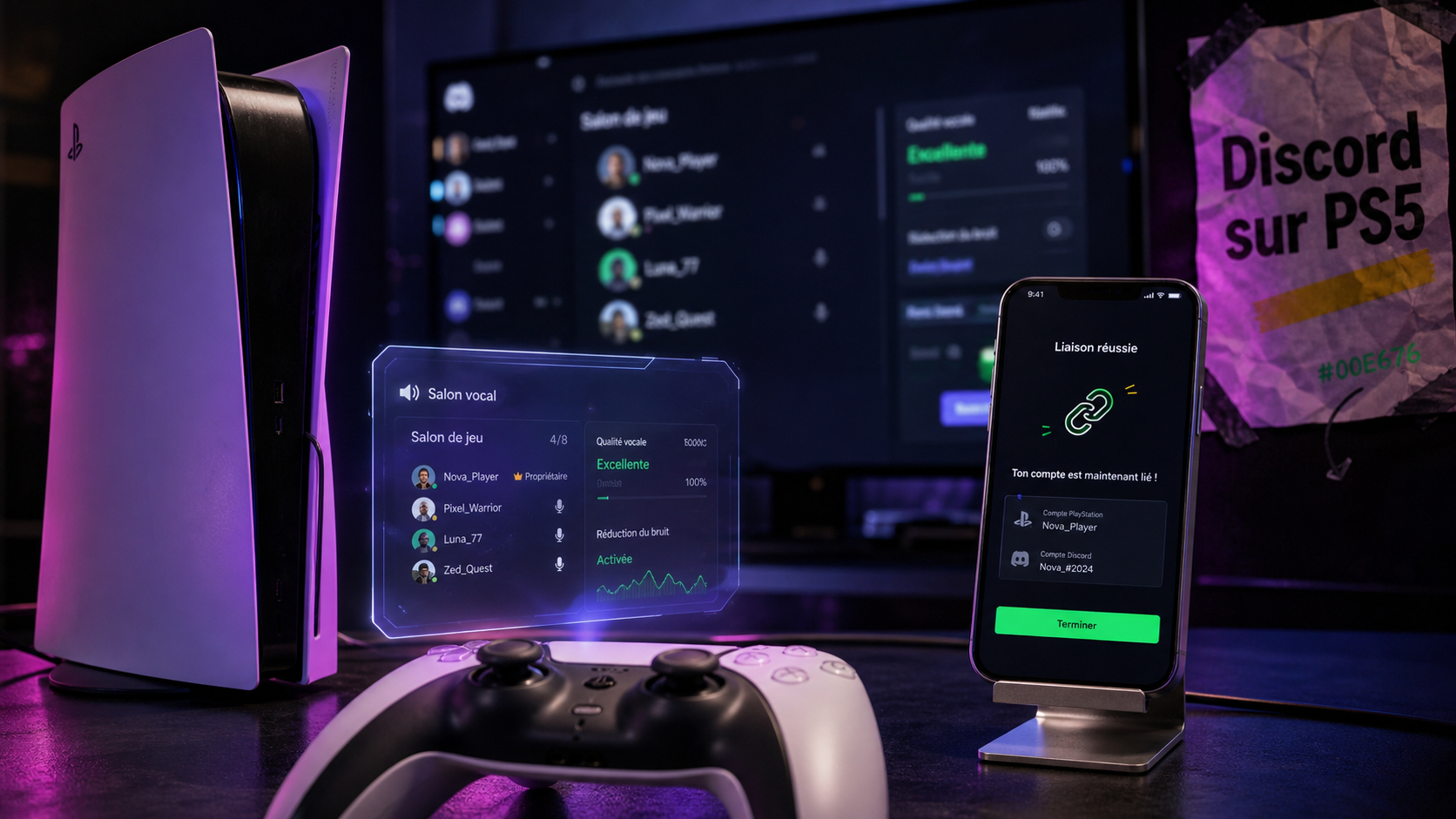 Discord PS5 : rejoindre des chats vocaux sans smartphone
