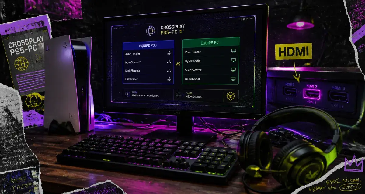 Jeux crossplay PS5 PC : jouer ensemble