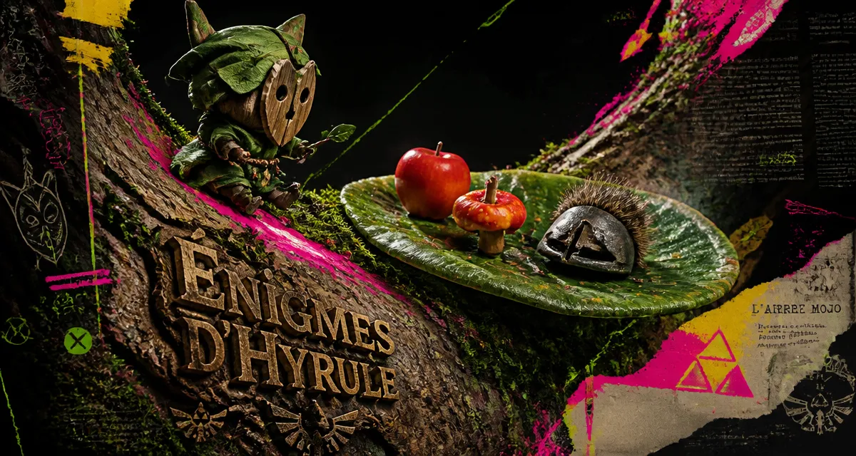 Les enigme d'hyrule arbre mojo et objets clés