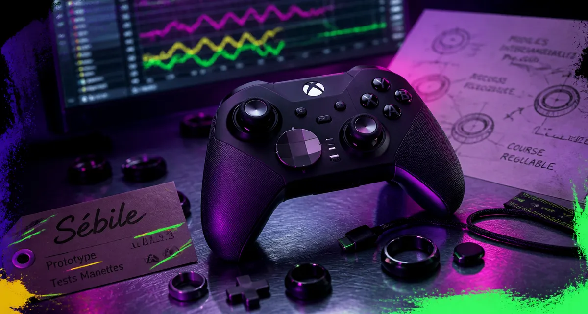 Manette xbox elite série 3 date de sortie : Wi‑Fi Direct, latence réduite