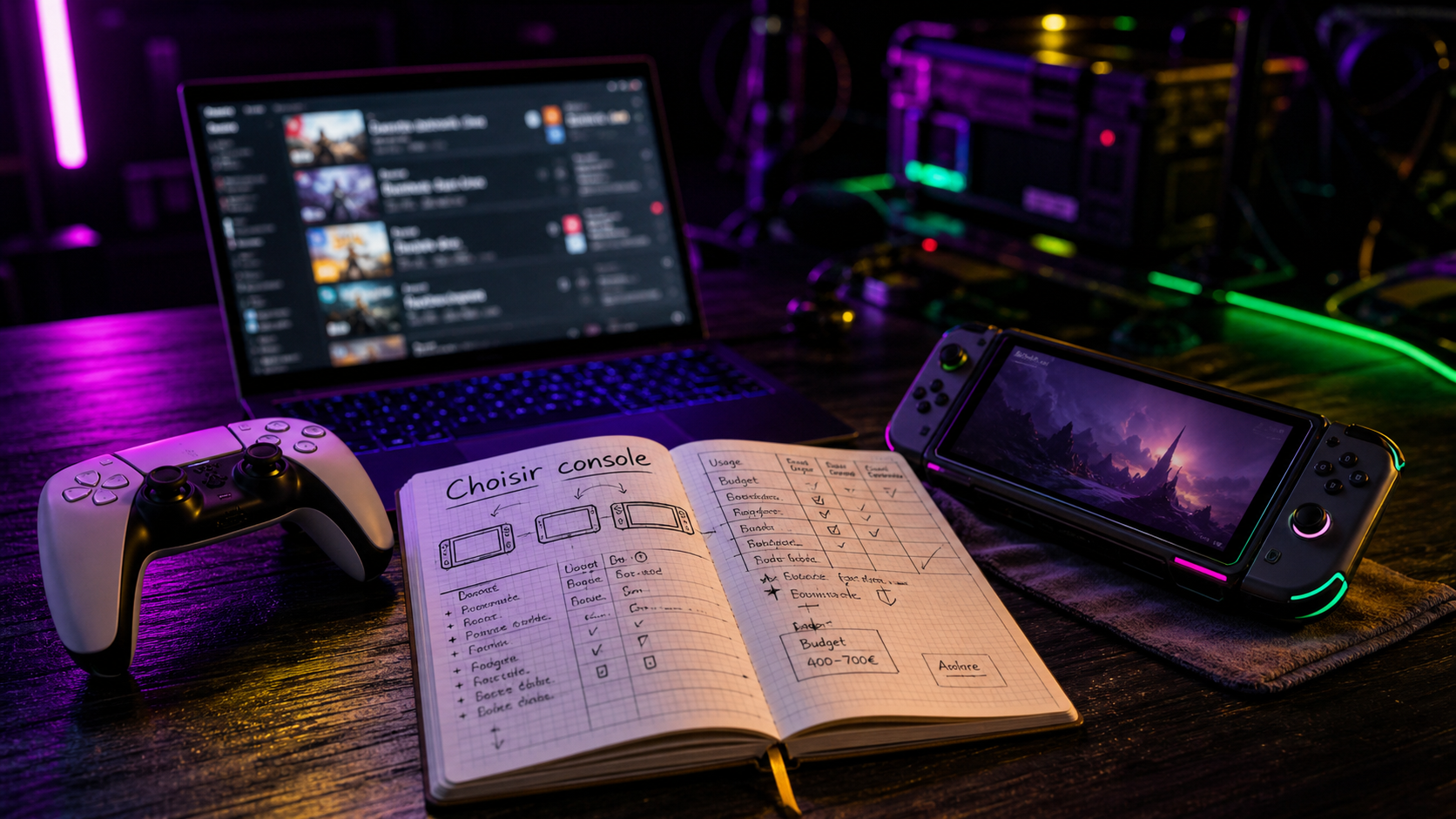 Meilleur console de jeux 2026 : choix 4 critères