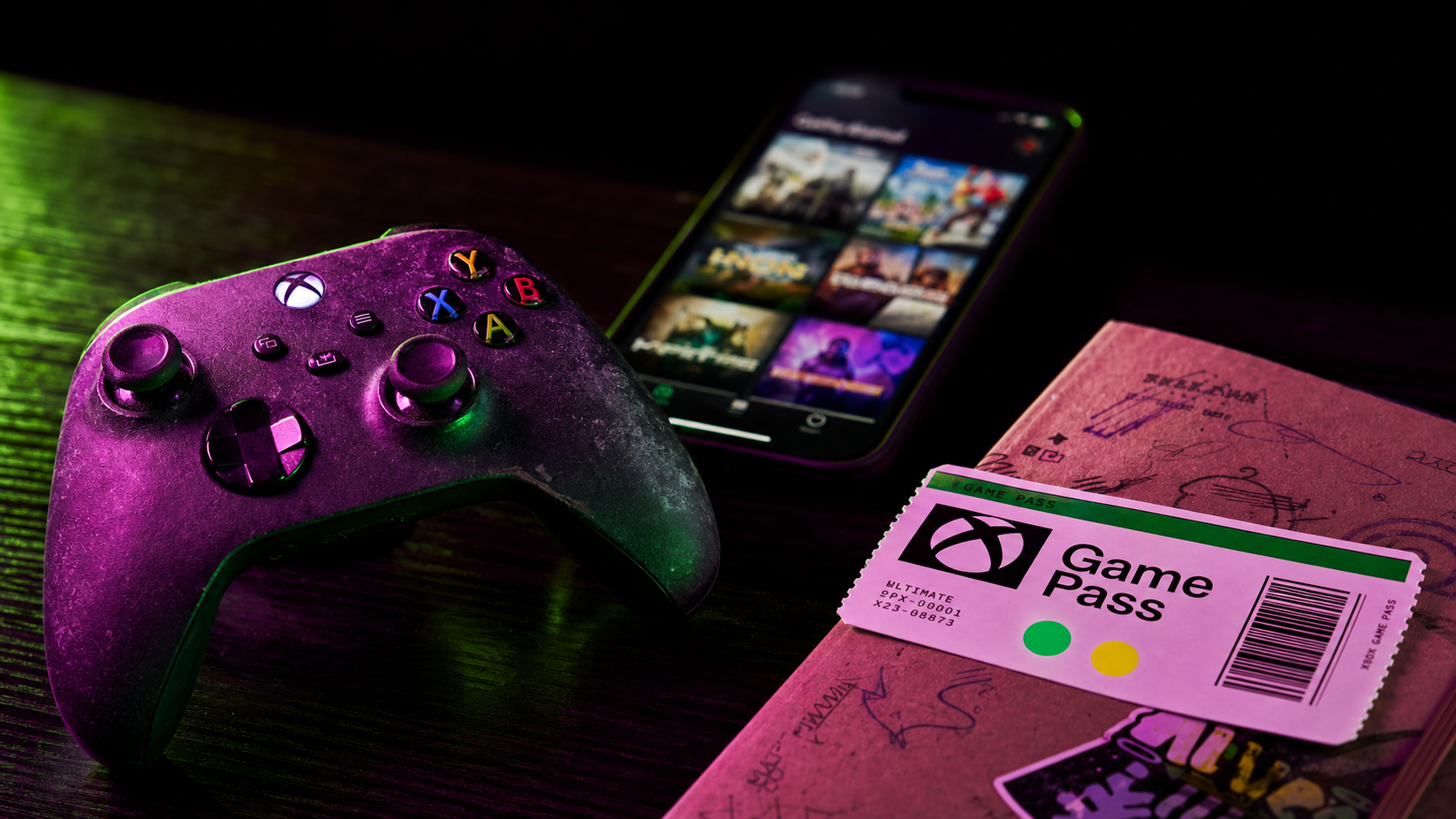 Meilleurs jeux Game Pass : manette Xbox et sélection avant retrait du catalogue