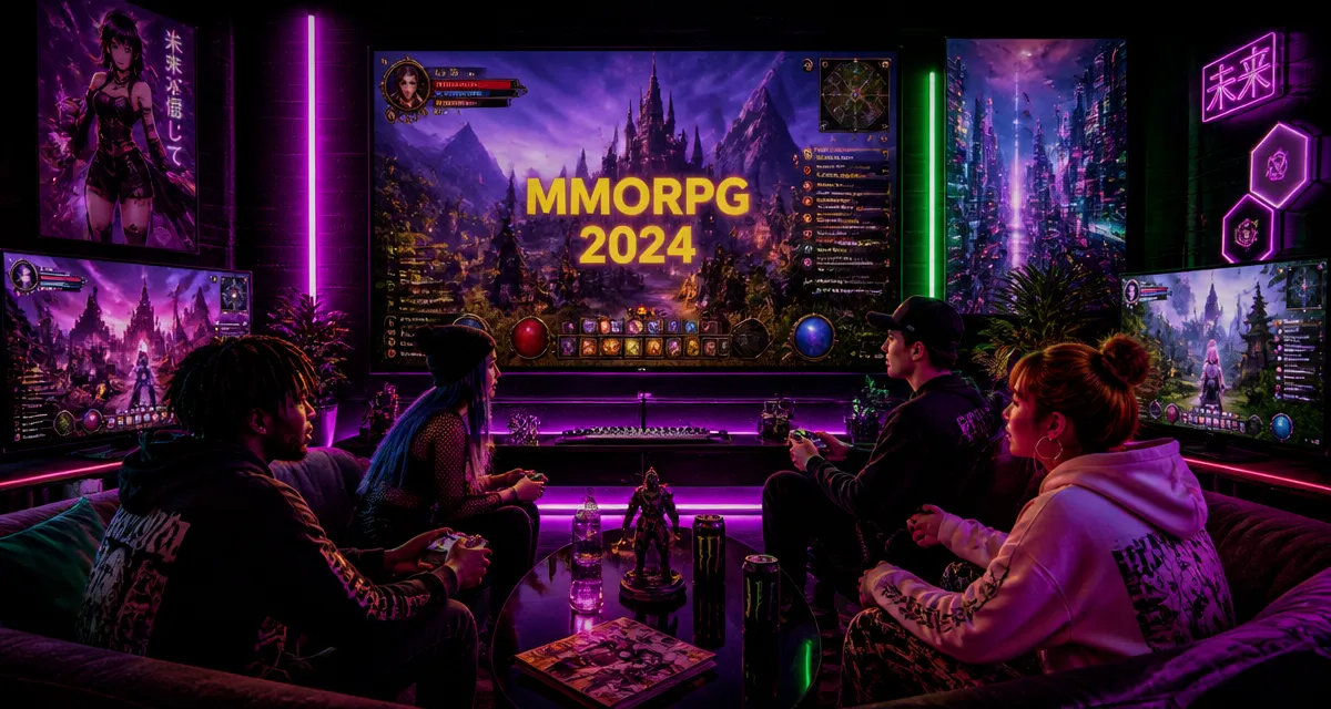 mmo 2024 joueurs salon gaming