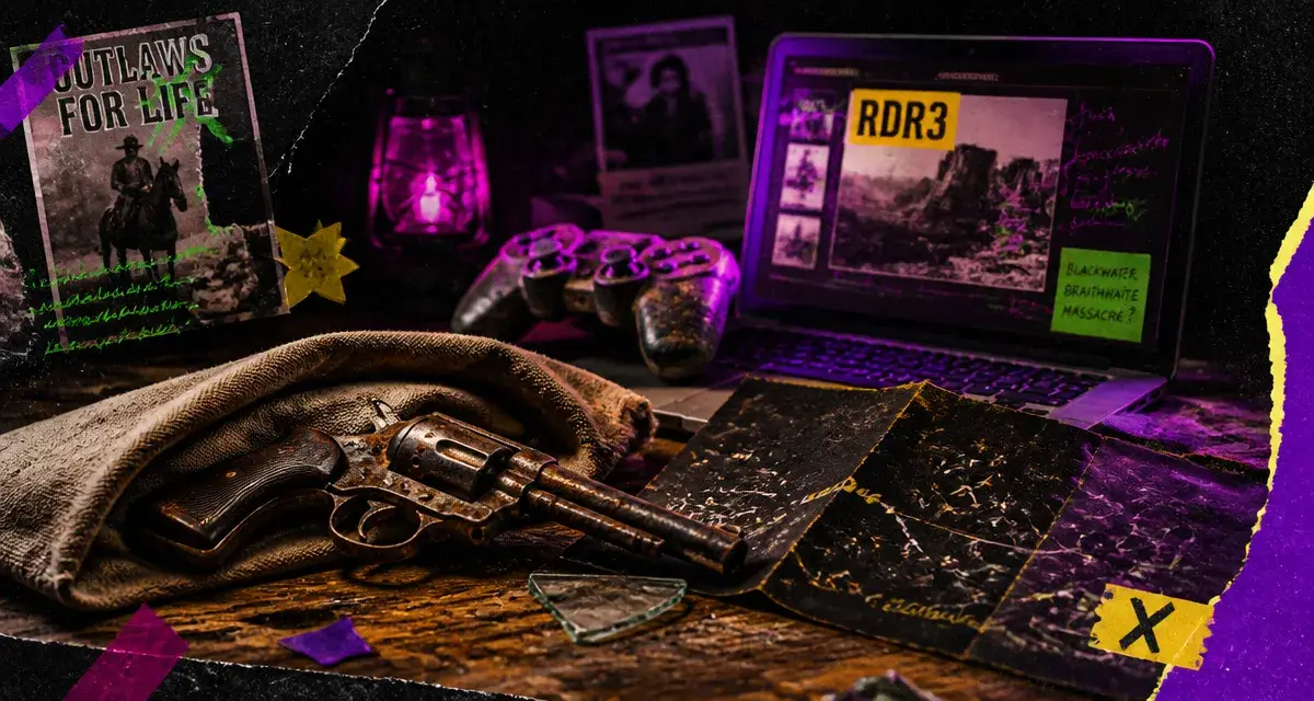rdr3 : revolver, cartes et défi narratif Rockstar