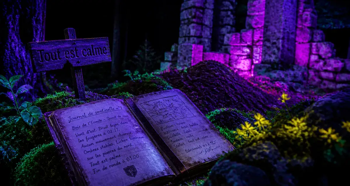 Tout est calme sur le front umbraan palia : journal de sentinelle nocturne dans les Bois de l’Ermite