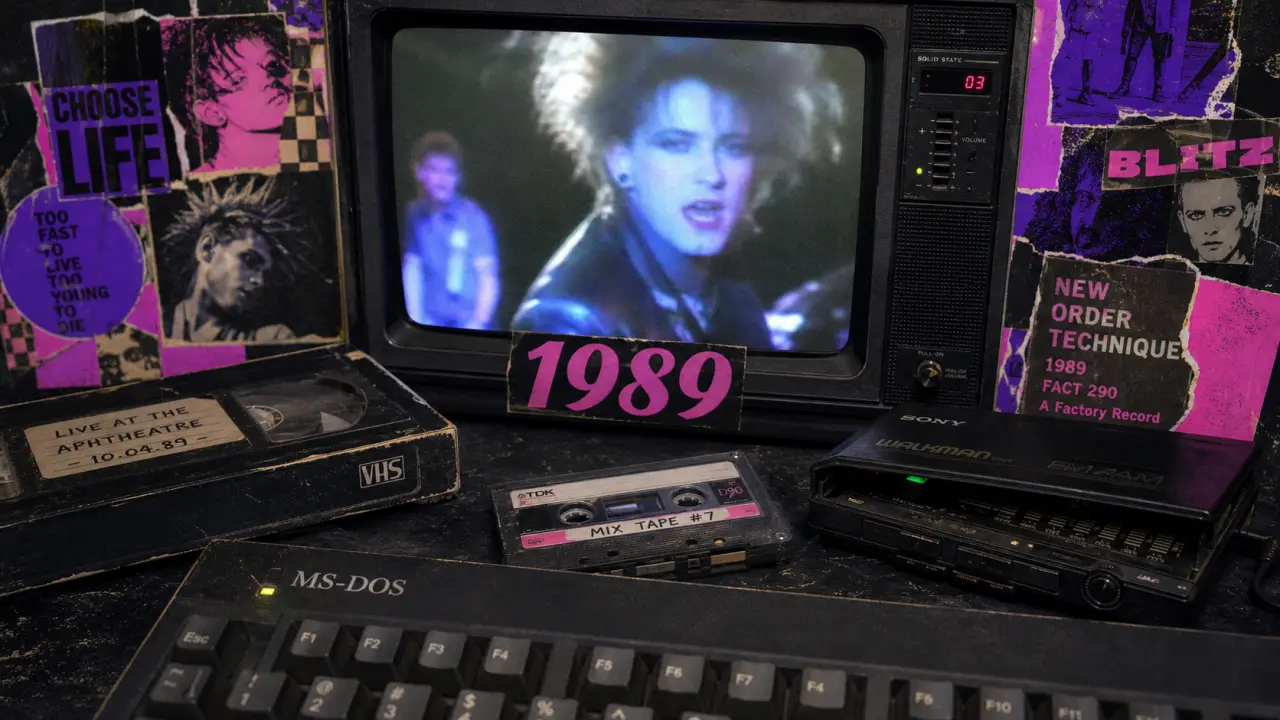 Ce qui a marqué les années 80 : Minitel, VHS, Walkman et TV 1989