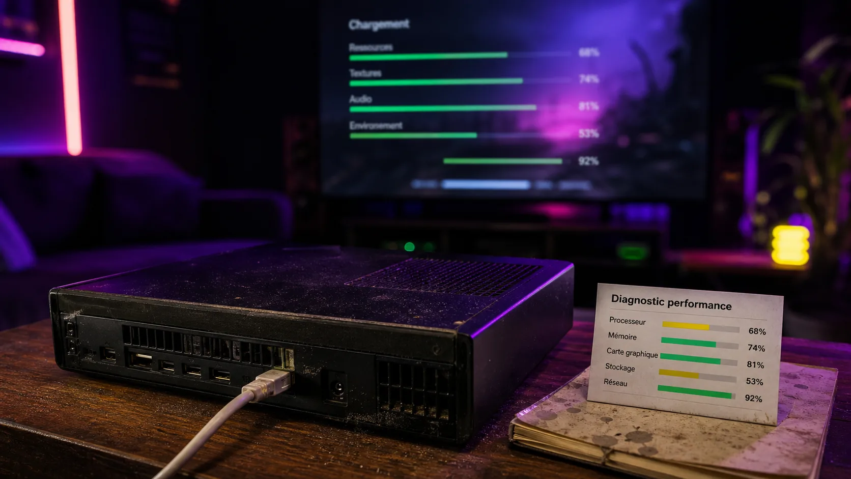 Comment optimiser une console de gaming : 120Hz, SSD rapide, moins de lag