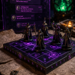 Everlusting Life : plateau d’auto-chess fantasy et romance, runes violettes