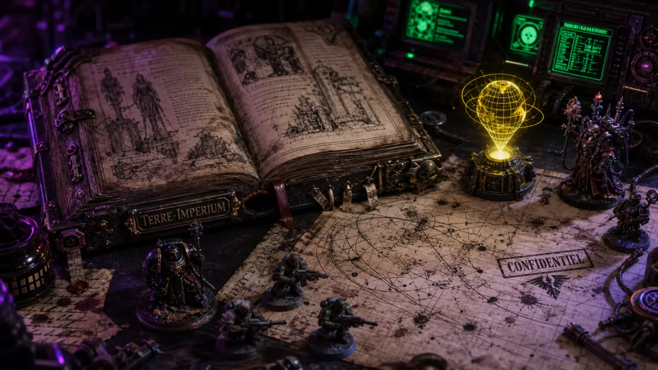 Imperium Warhammer 40k : empire théocratique, millions de mondes et codes confidentiels