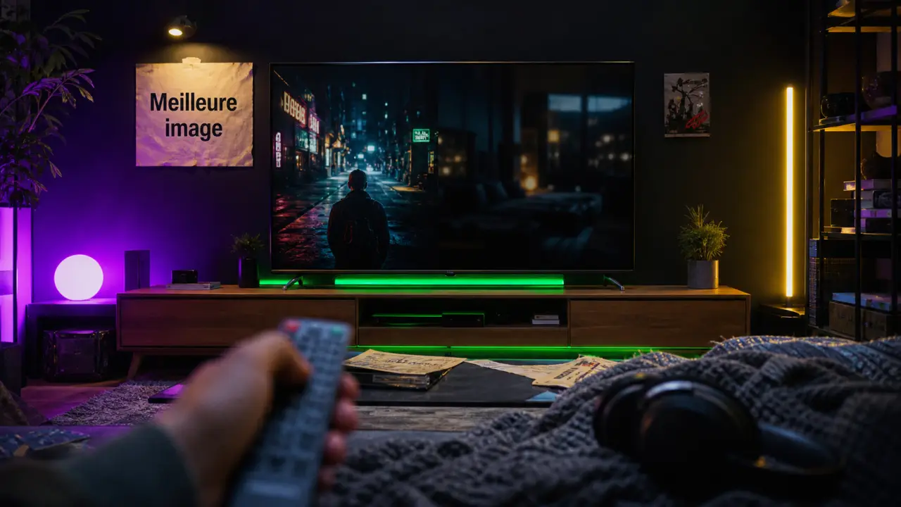 Meilleure smart tv : OLED, QLED, Mini LED ou LCD dans un salon