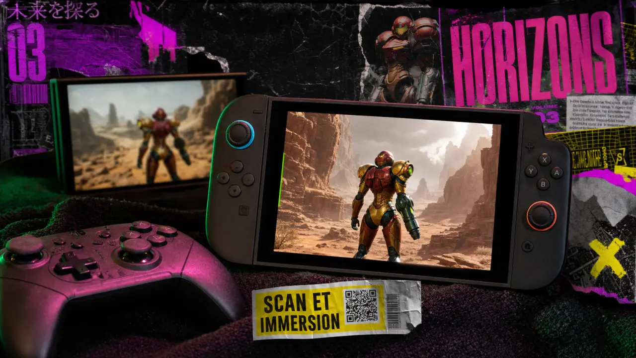 Test metroid prime 4 sur Switch : Samus portable et dock