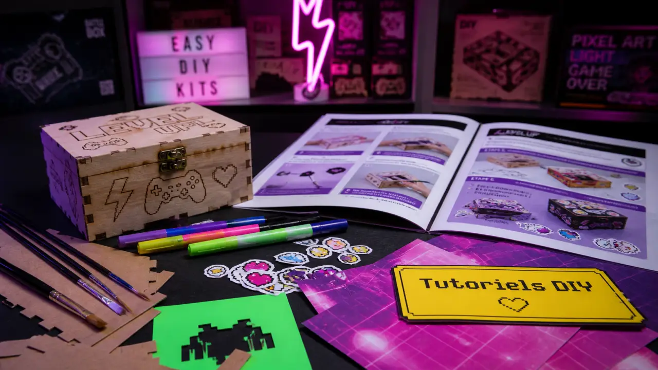 10doigts vente de matériels de loisirs créatifs en ligne : tutoriels DIY sur table d’atelier