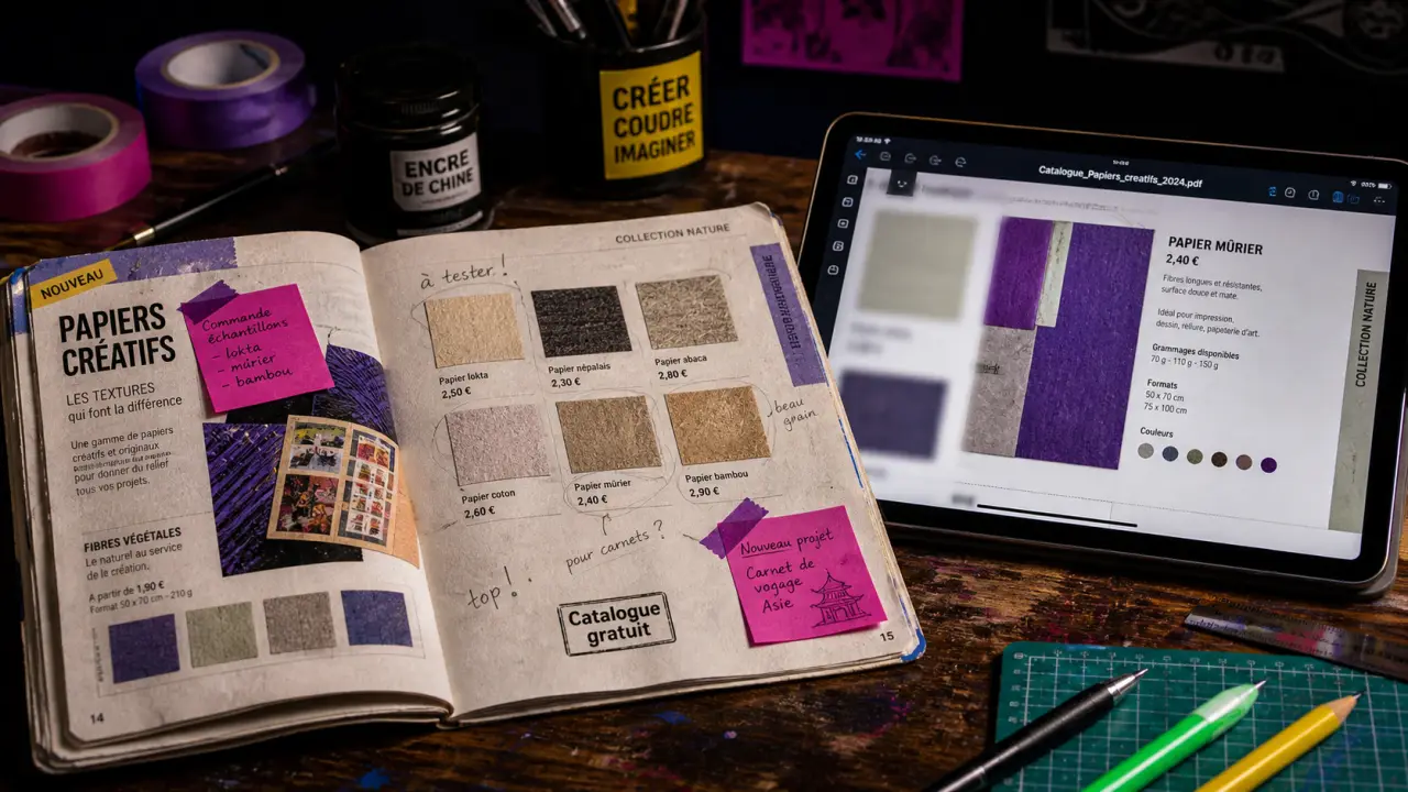 Catalogue loisirs créatifs gratuit en papier et PDF : demande et délais