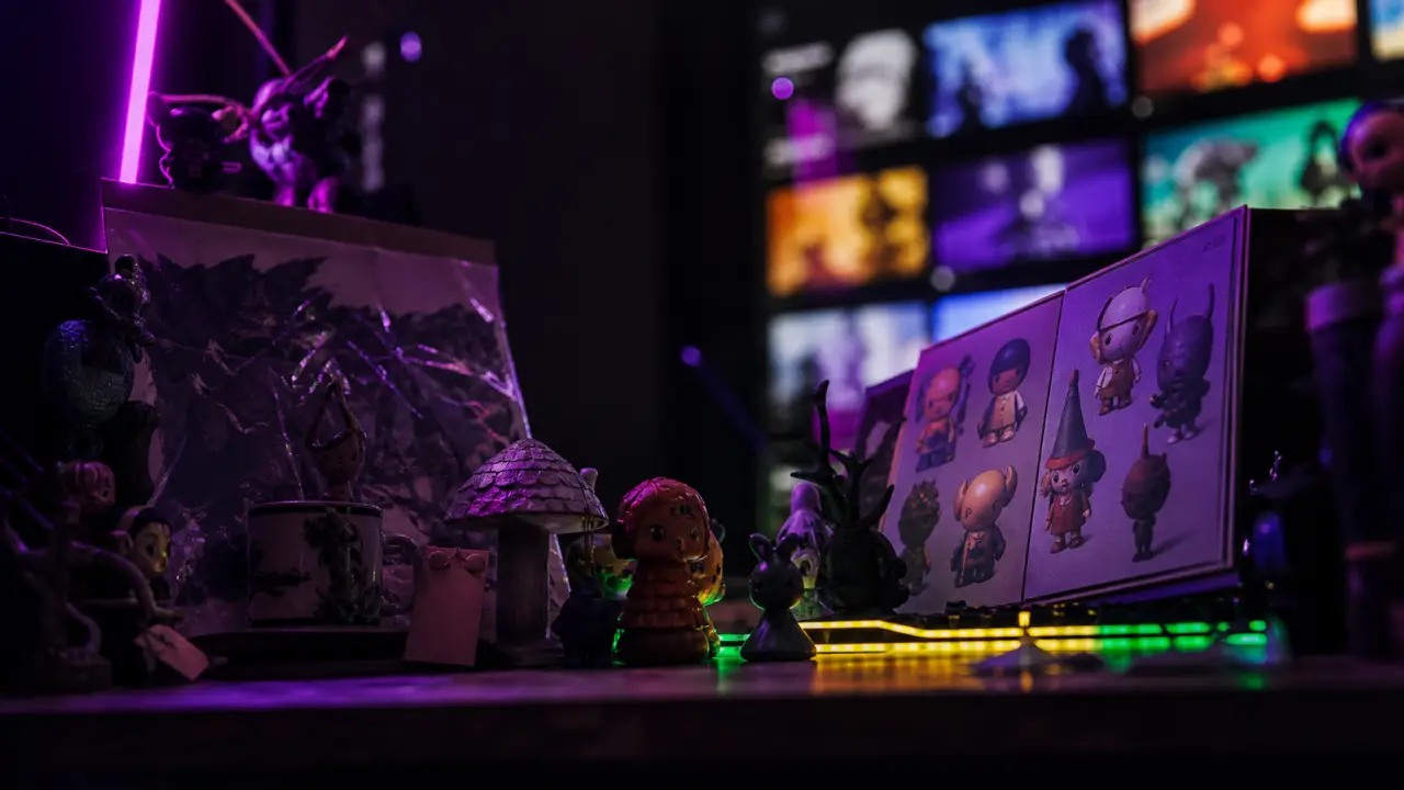 Disney pop culture : figurines Funko sur étagère