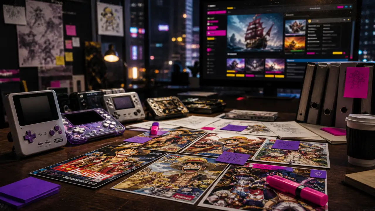 Jeux vidéo One Piece sur consoles portables, action et combat