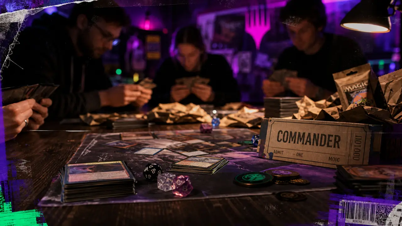 Magic formats : Commander, Standard ou Draft sur table