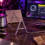 fil aluminium loisirs créatifs, diamètre 1 mm