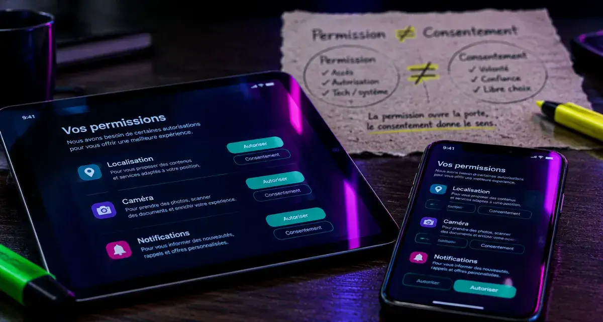 Applications mobiles : natif, hybride ou web, impact sur performances et données