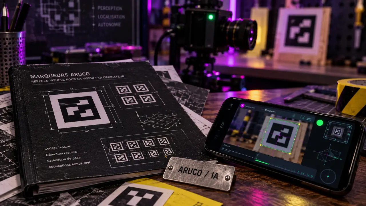 Aruco intelligence artificielle : détection de marqueurs visuels sur smartphone et caméra