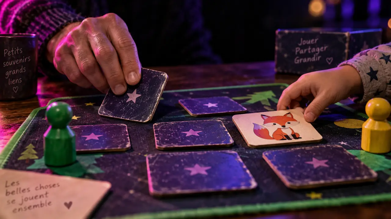 Jeux de société 2 ans : jeu mémoire facile à manipuler