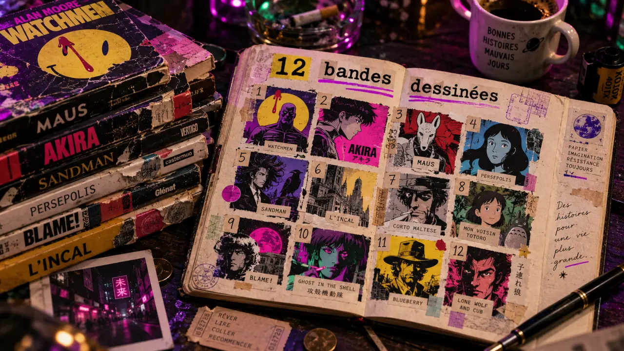 Liste des bandes dessinées : 12 BD pour explorer l’histoire, genres et formats
